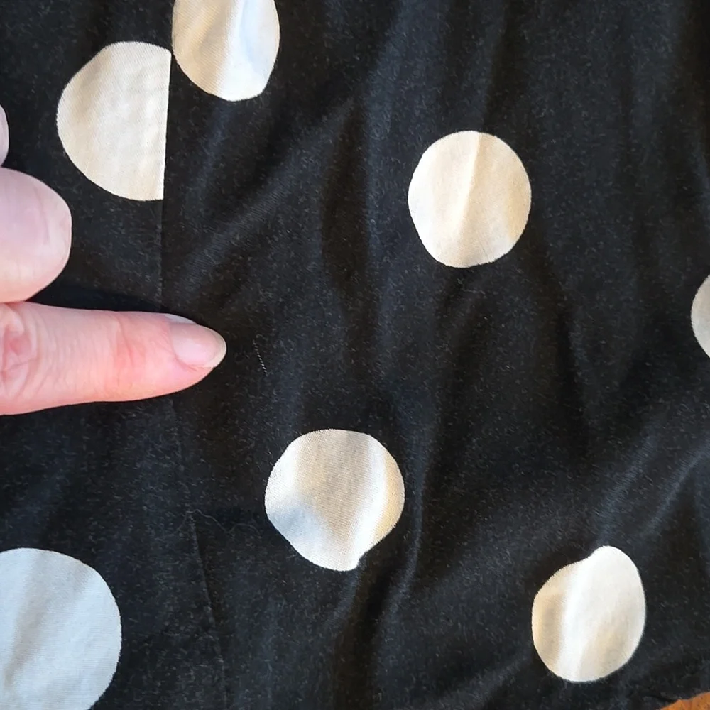 Torrid Black And White Polka Dot Midi Dress Size 1X - Picture 13 of 15